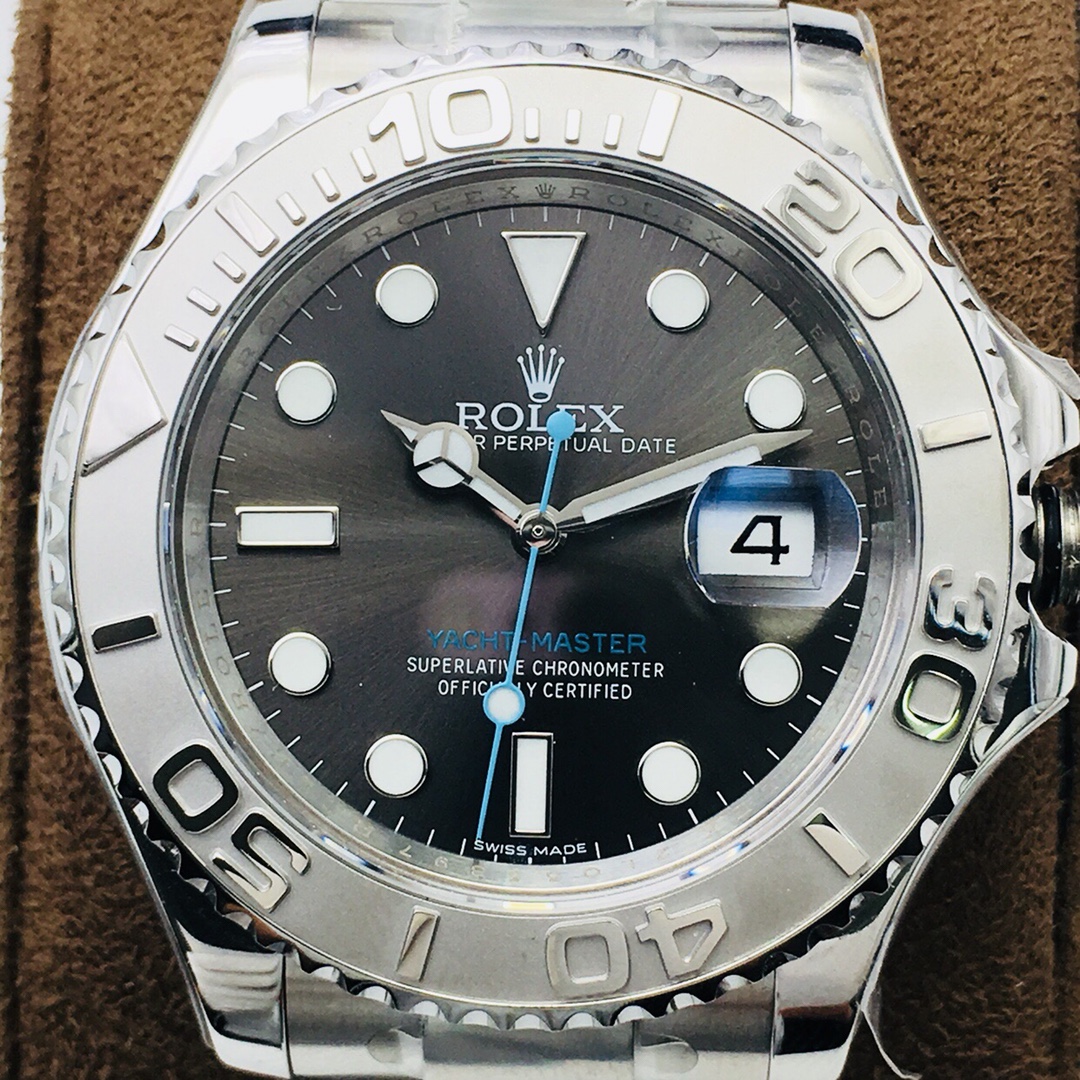 Rolex Yacht-Master 40mm AR Factory V2 Upgrade Version｜904L Steel Stamped Ceramic Bezel Sunburst Dial Sapphire Crystal Fold-over Clasp