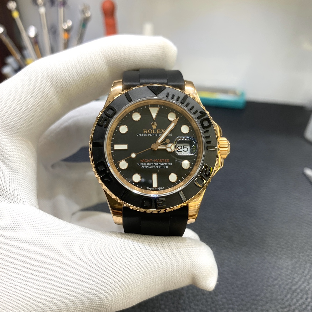 Rolex 41mm｜Swiss ETA2824 Movement 48-hour Power Reserve Double-sided Sapphire Crystal 316 Steel + 18K Rose Gold Plated