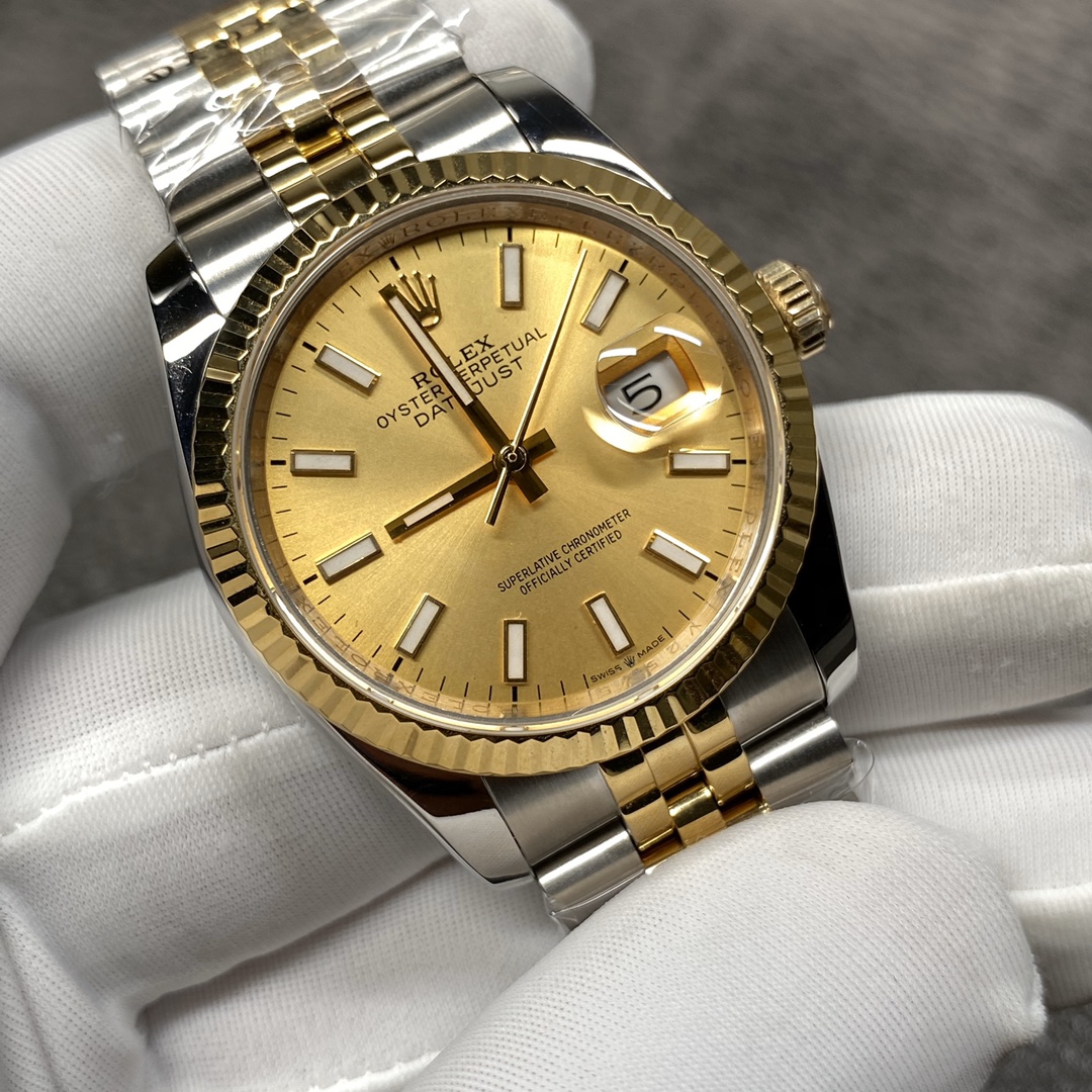 Rolex 36mm｜Electroplated Version In-stock Photos Version