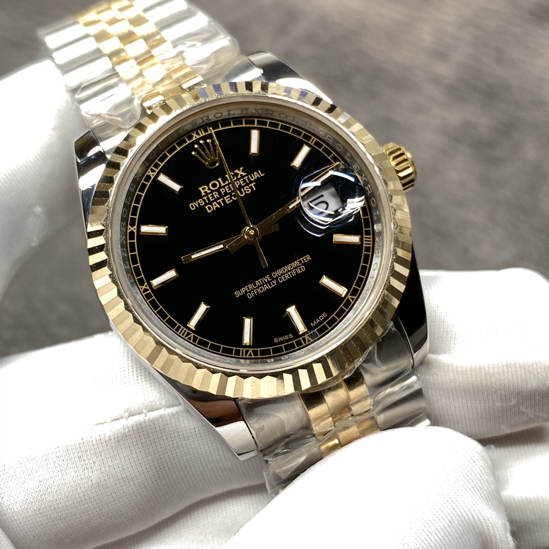 Rolex 36mm｜Electroplated Version In-stock Photos Version