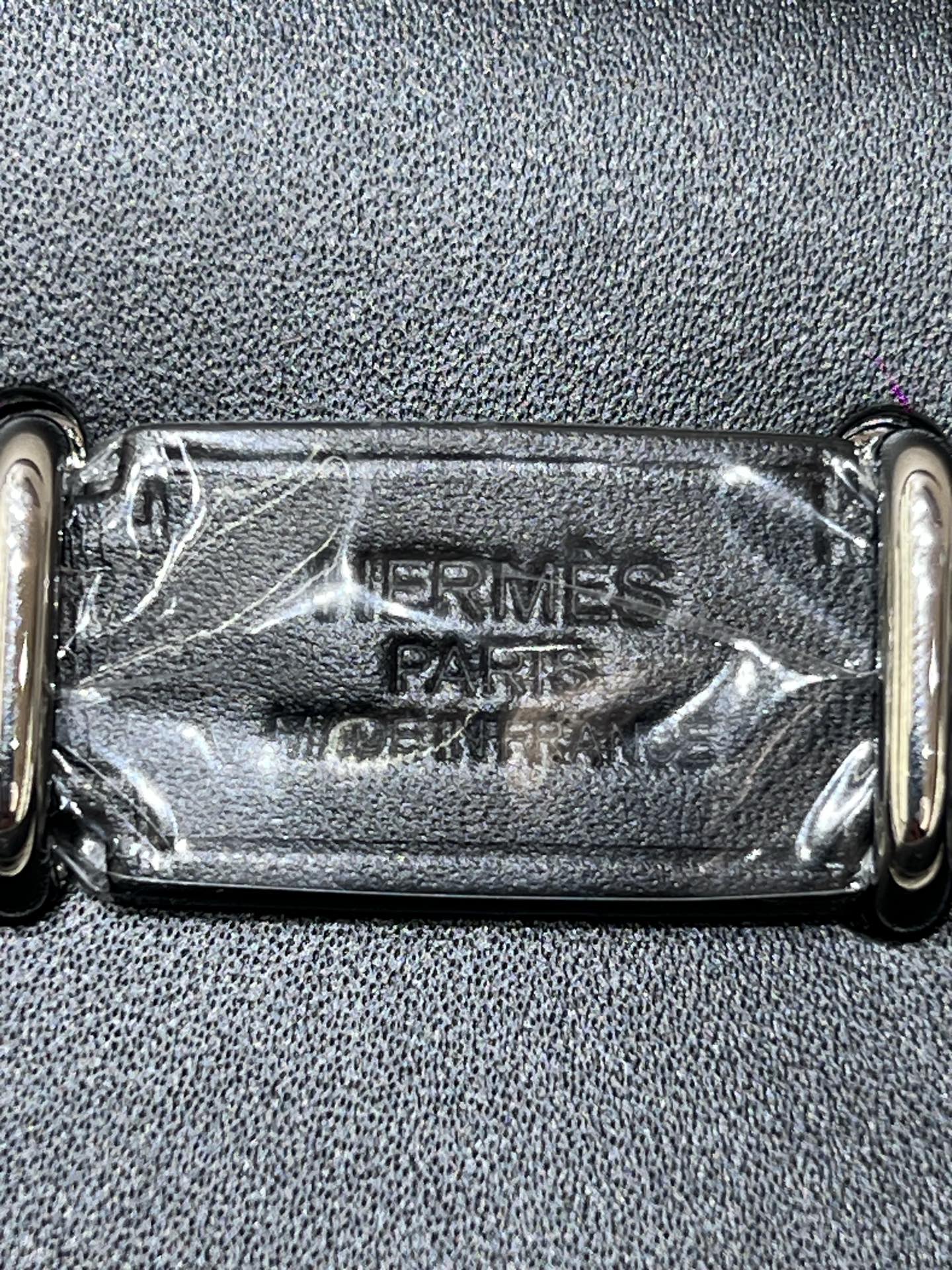 Hermès Model: Mini Herbag Color: Panda Black with Silver Hardware Dimensions: 20*17*7cm