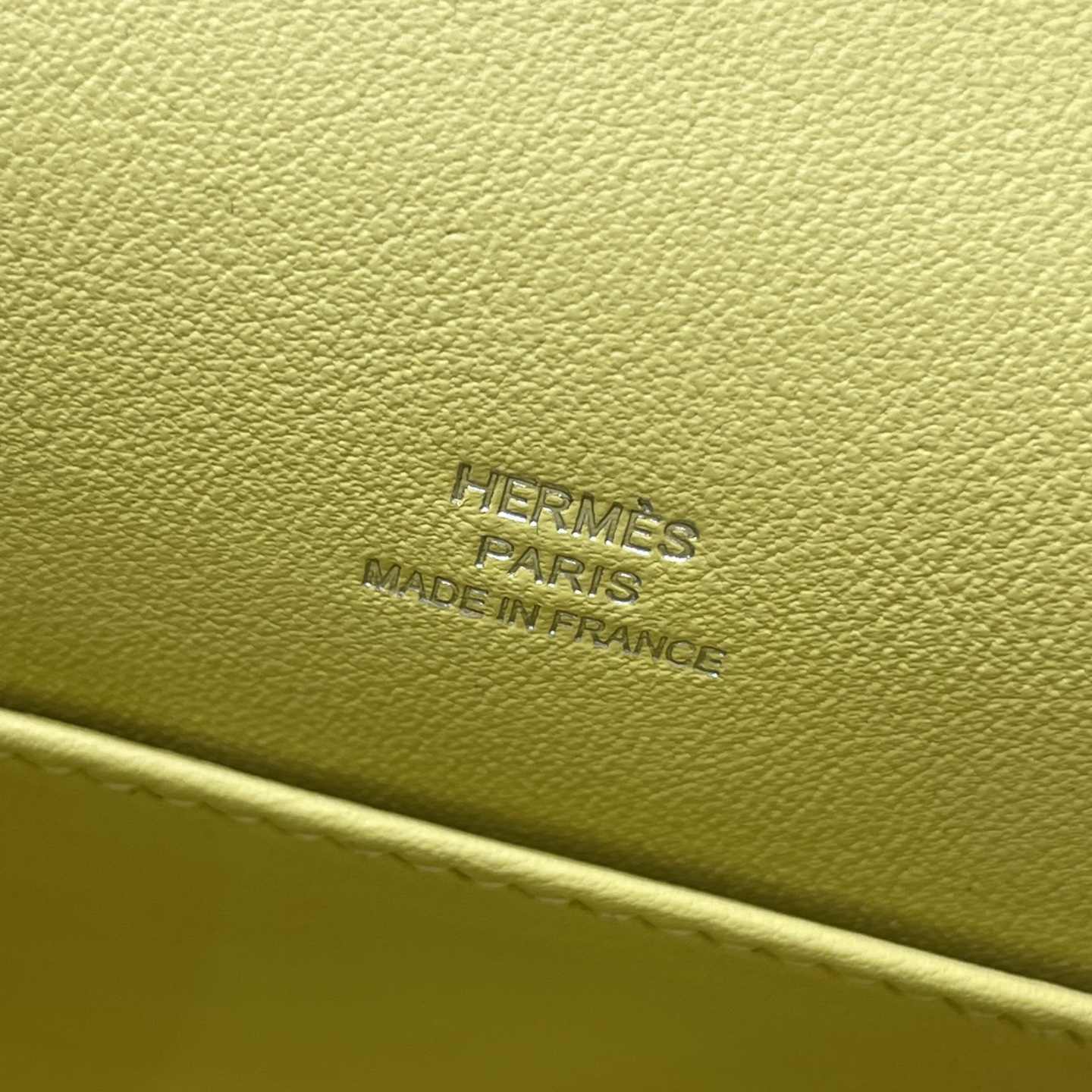 Hermès Model: Kelly Mini First Generation Color: Chick Yellow with Silver Hardware Dimensions: 22cm x 14cm x 7cm
