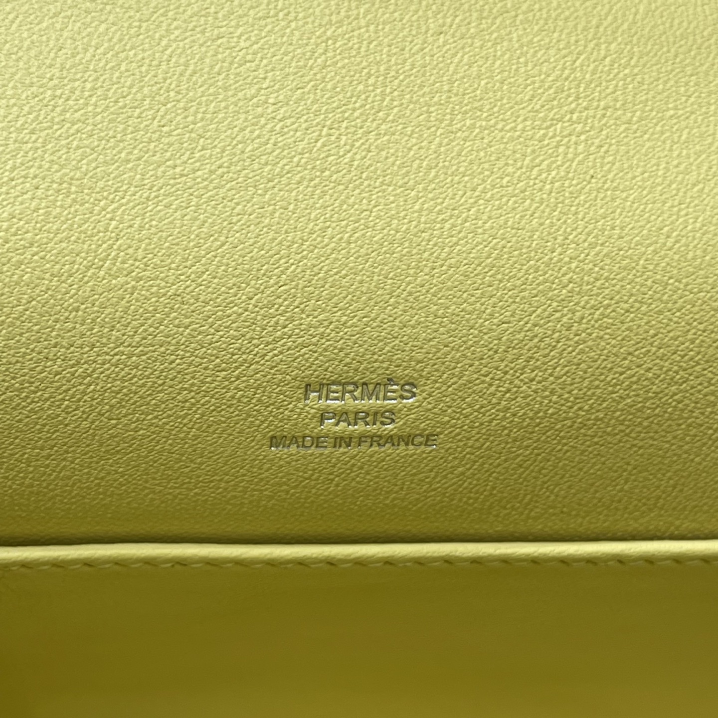 Hermès Model: Kelly Mini First Generation Color: Chick Yellow with Silver Hardware Dimensions: 22cm x 14cm x 7cm