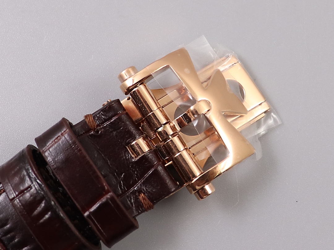 Vacheron Constantin FIFTYSIX Collection 40mm×9.6mm｜ZF Production Customized Caliber 1326 Italian Full-Grain Calfskin Strap Hand-stitched Craftsmanship Maltese Cross Butterfly Buckle Sapphire Crystal Glass