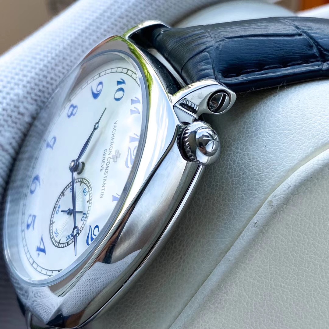 Vacheron Constantin Historiques American 1921 Watch 40mm｜45° Rotated Dial Automatic Mechanical Movement Sapphire Crystal Glass Leather Strap Classic Pin Buckle