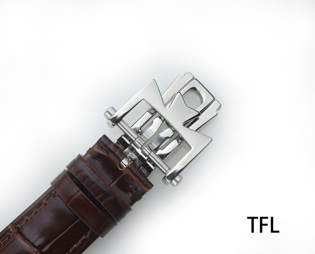 Vacheron Constantin FIFTYSIX Collection｜TFL Production Automatic Tourbillon Semi-barrel Shaped Case Three-dimensional Dial Markers Three-dimensional Brand Logo Precision Polishing Craft Automatic Mechanical Movement