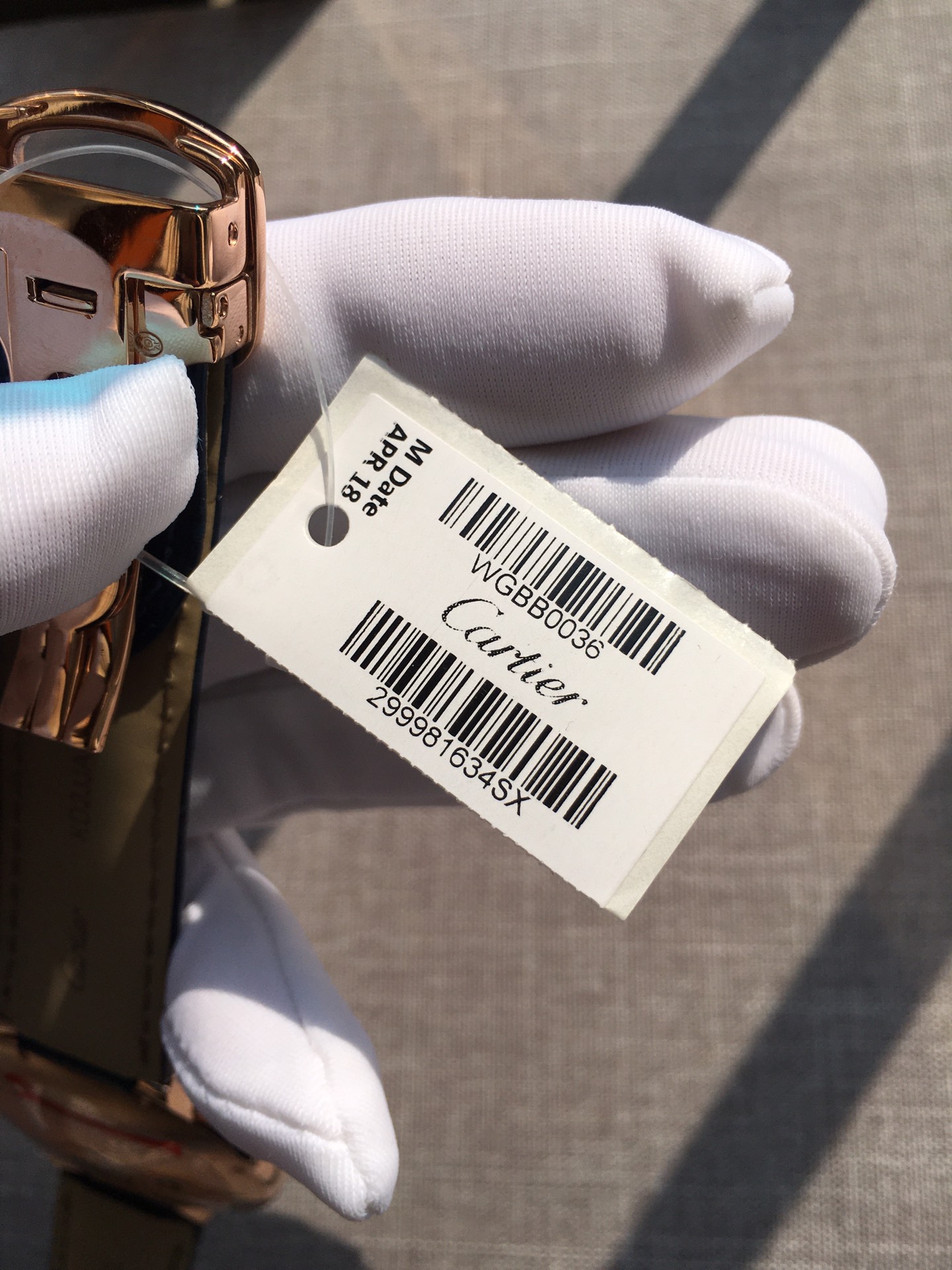 Cartier Rose Gold Automatic 42mm – Blue Dial Men’s Watch with Fish-Eye Sapphire Crystal