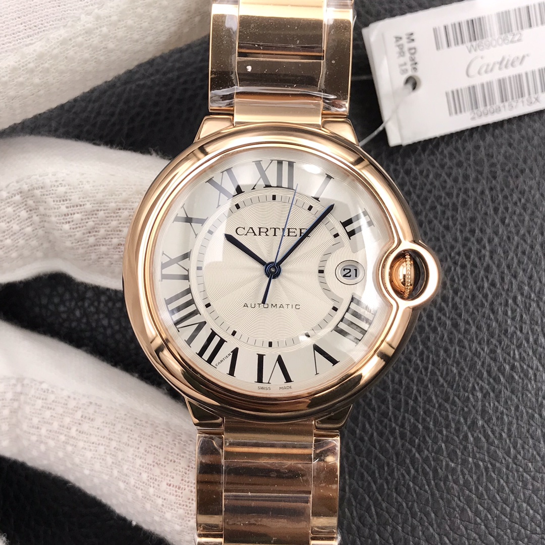 Cartier Ballon Bleu 42mm Stainless Steel Automatic Watch