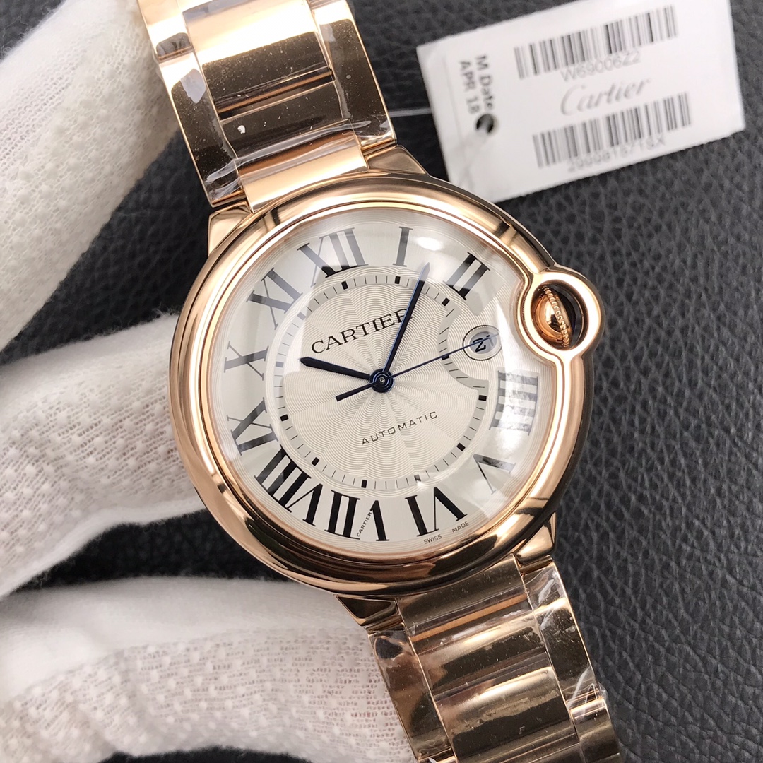 Cartier Ballon Bleu 42mm Stainless Steel Automatic Watch