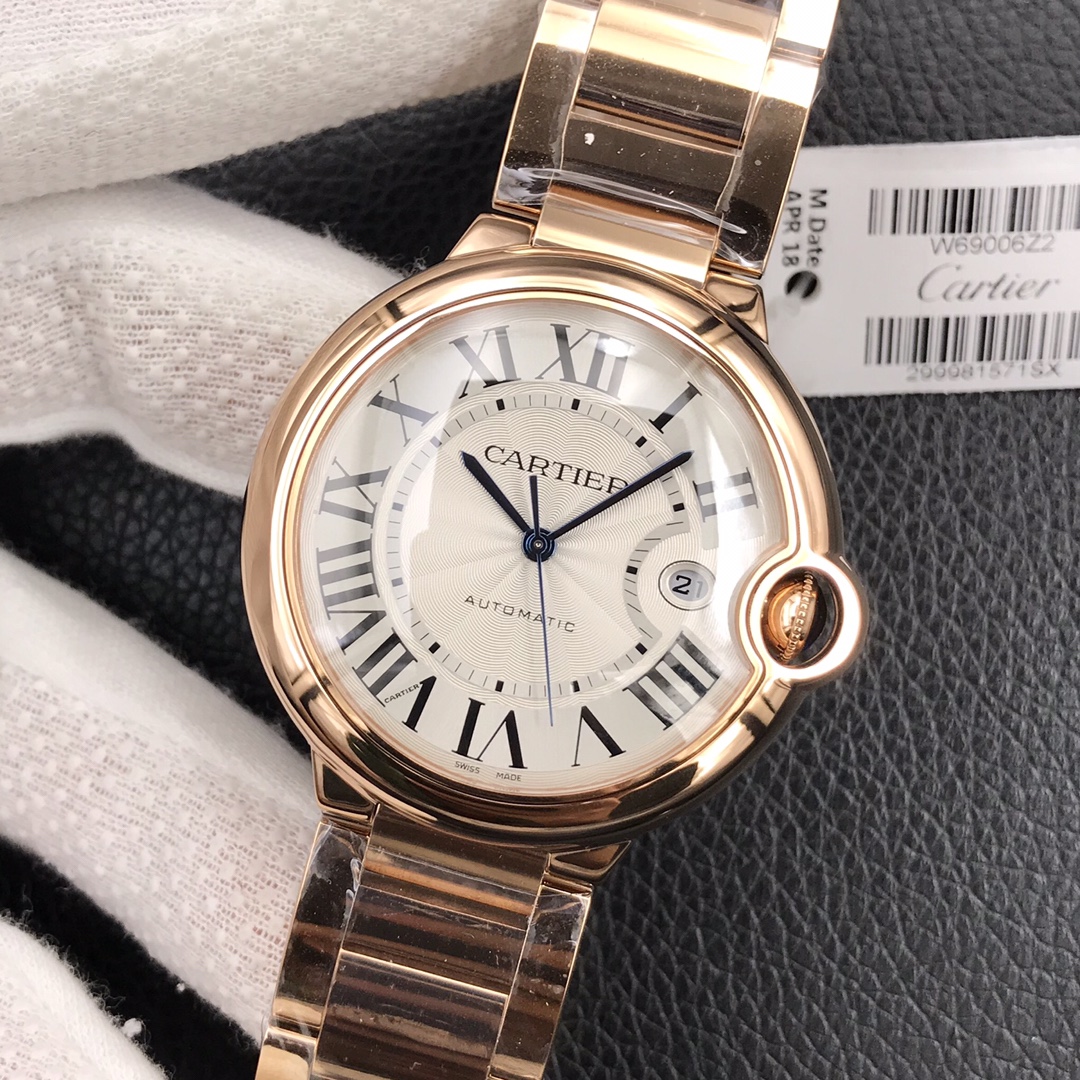 Cartier Ballon Bleu 42mm Stainless Steel Automatic Watch