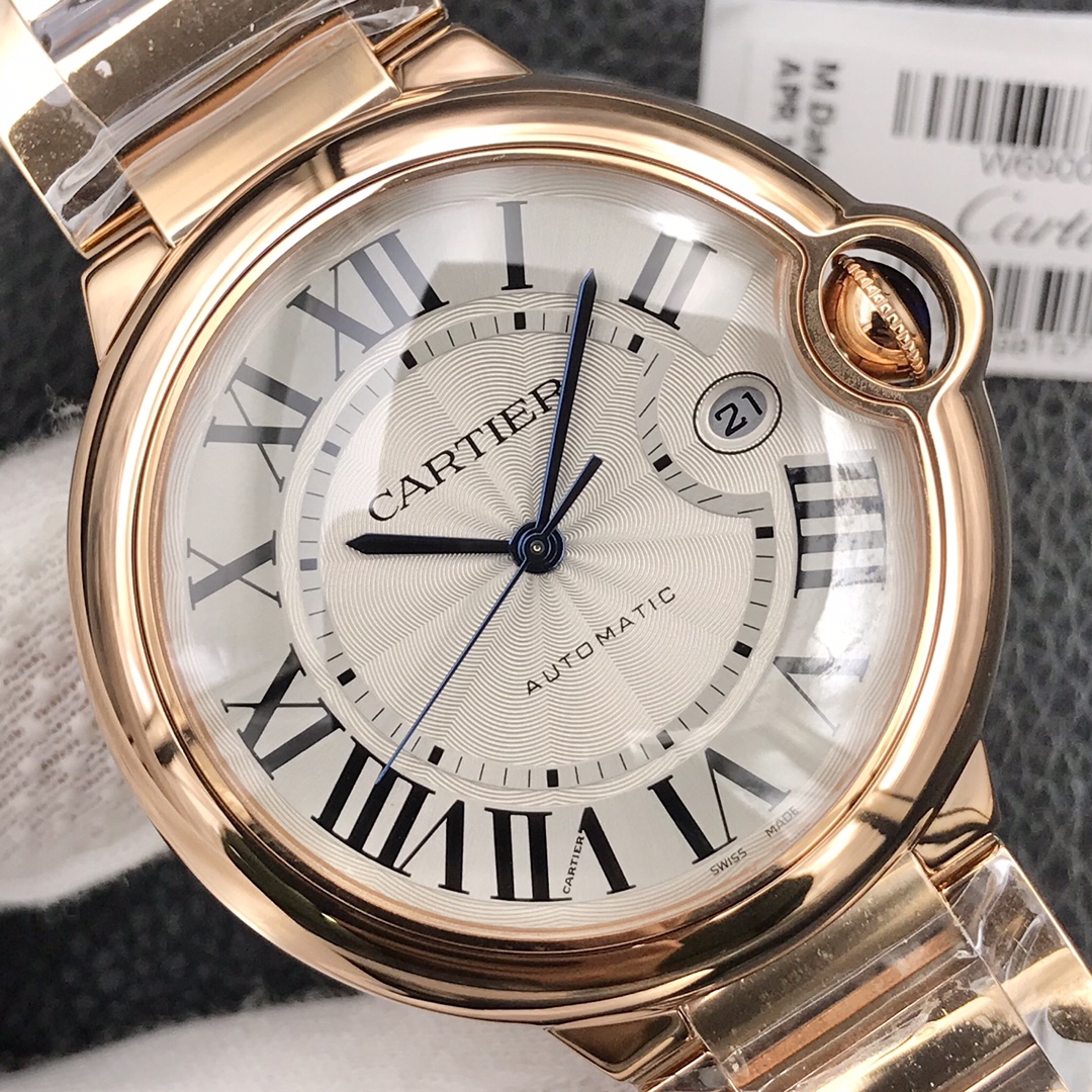 Cartier Ballon Bleu 42mm Stainless Steel Automatic Watch