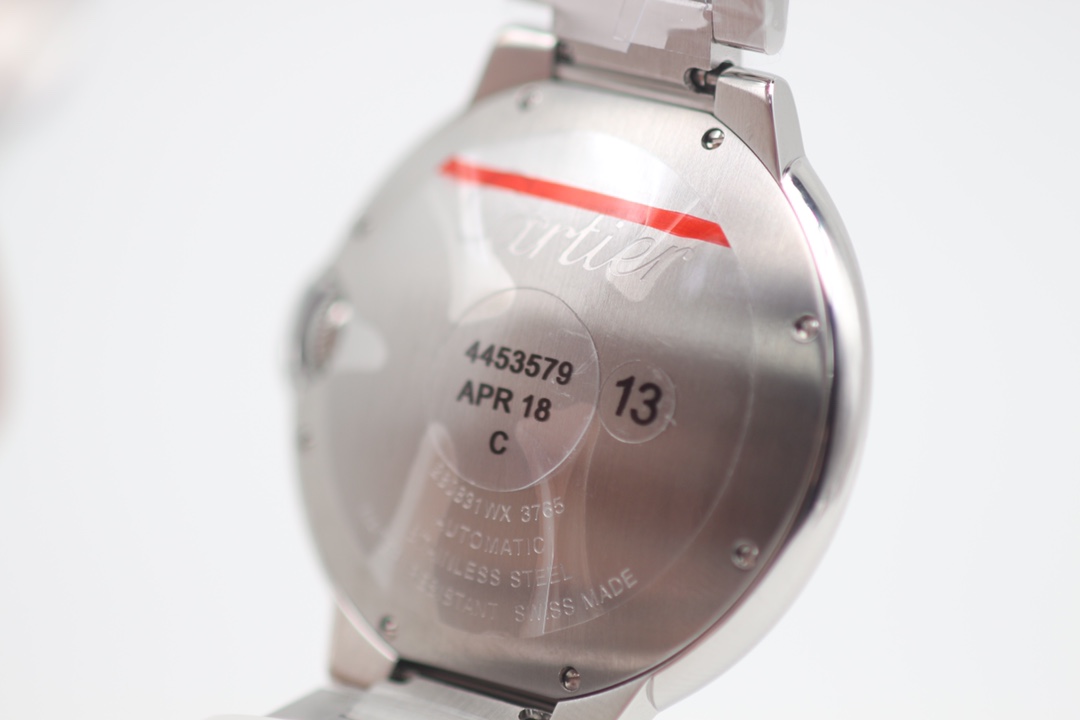 Cartier Ballon Bleu Moissanite Diamond Watch 28mm / 33mm / 36mm / 42mm Stainless Steel Automatic & Quartz