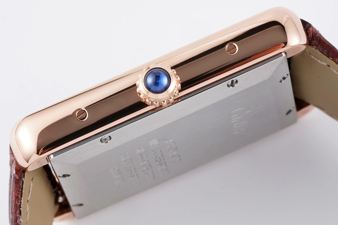 Cartier Tank Automatic Watch 40.5×31mm Stainless Steel & Rose Gold