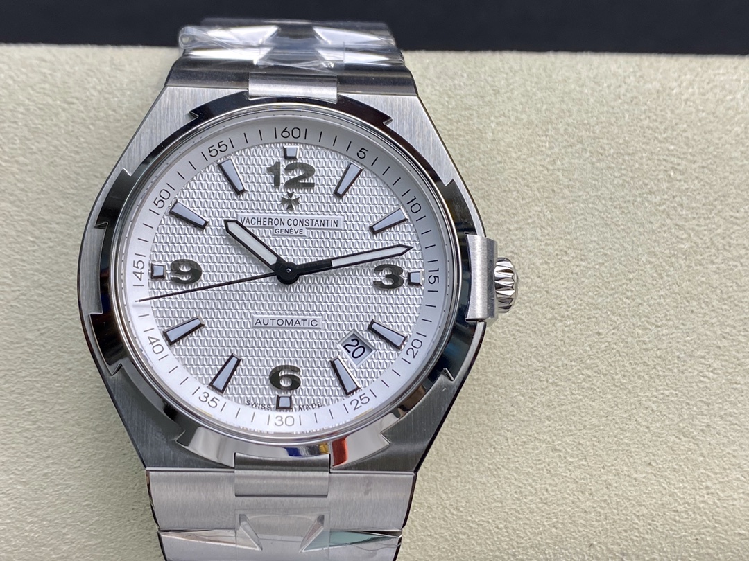 Vacheron Constantin Overseas Collection 47040 Men's Watch 42mm×9.7mm｜JJ Production Imported 9015 Automatic Mechanical Movement Enamel-filled Dial Hand-carved Case (with QE Quality Inspection) Case Back Etching Craft (Model 47040/Code Starting with 131/150