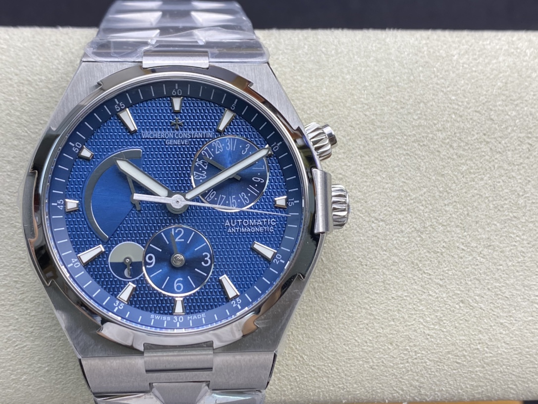 Vacheron Constantin Overseas Collection Multifunctional Watch 42mm×13.5mm｜TWA Production 316L Stainless Steel Case Maltese Octagonal Bezel Replica Caliber 1222—SC Power Reserve/Day-Night/Date/Dual Time Zone Functions Soft Iron Anti-magnetic Cover Imported