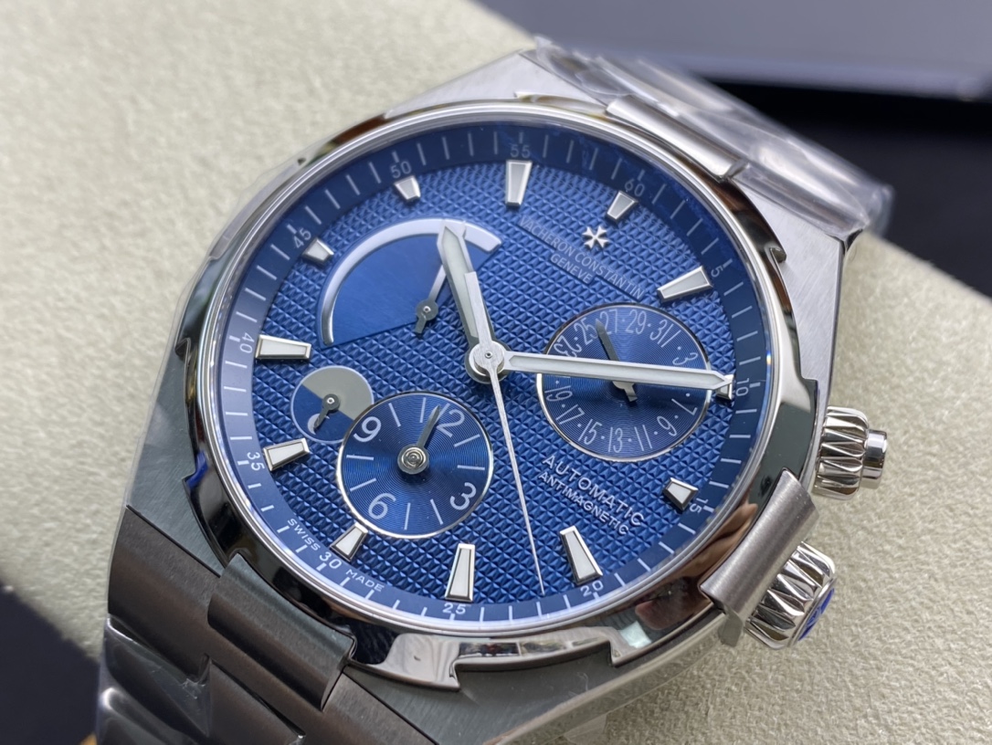 Vacheron Constantin Overseas Collection Multifunctional Watch 42mm×13.5mm｜TWA Production 316L Stainless Steel Case Maltese Octagonal Bezel Replica Caliber 1222—SC Power Reserve/Day-Night/Date/Dual Time Zone Functions Soft Iron Anti-magnetic Cover Imported