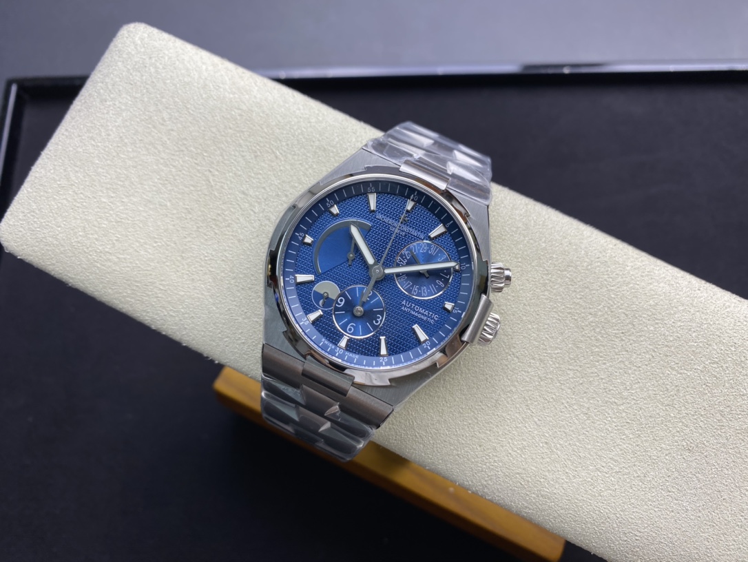 Vacheron Constantin Overseas Collection Multifunctional Watch 42mm×13.5mm｜TWA Production 316L Stainless Steel Case Maltese Octagonal Bezel Replica Caliber 1222—SC Power Reserve/Day-Night/Date/Dual Time Zone Functions Soft Iron Anti-magnetic Cover Imported