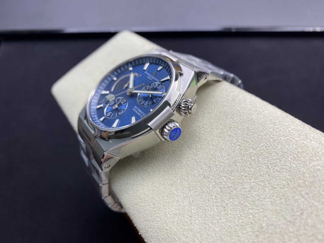 Vacheron Constantin Overseas Collection Multifunctional Watch 42mm×13.5mm｜TWA Production 316L Stainless Steel Case Maltese Octagonal Bezel Replica Caliber 1222—SC Power Reserve/Day-Night/Date/Dual Time Zone Functions Soft Iron Anti-magnetic Cover Imported