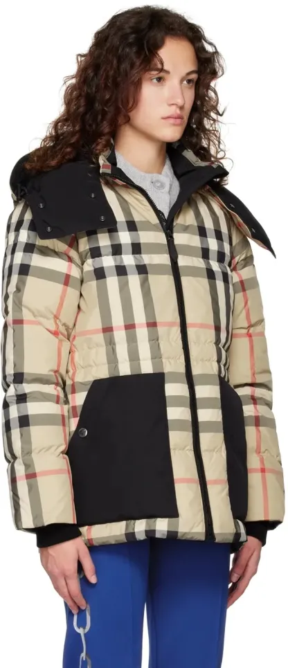 Burberry バーバリー ヴィンテージチェック パデッドジャケット ダウンジャケット
