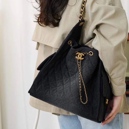 【大注目アイテム】CHANEL デニム ミディアム フラップバッグ 25