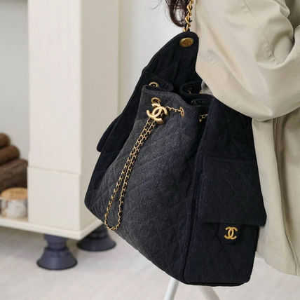 【大注目アイテム】CHANEL デニム ミディアム フラップバッグ 25