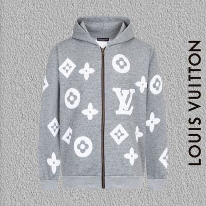 LOUIS VUITTON パーカー 2025 秋冬 新作 ルイ・ヴィトン ジップアップ フーディー
