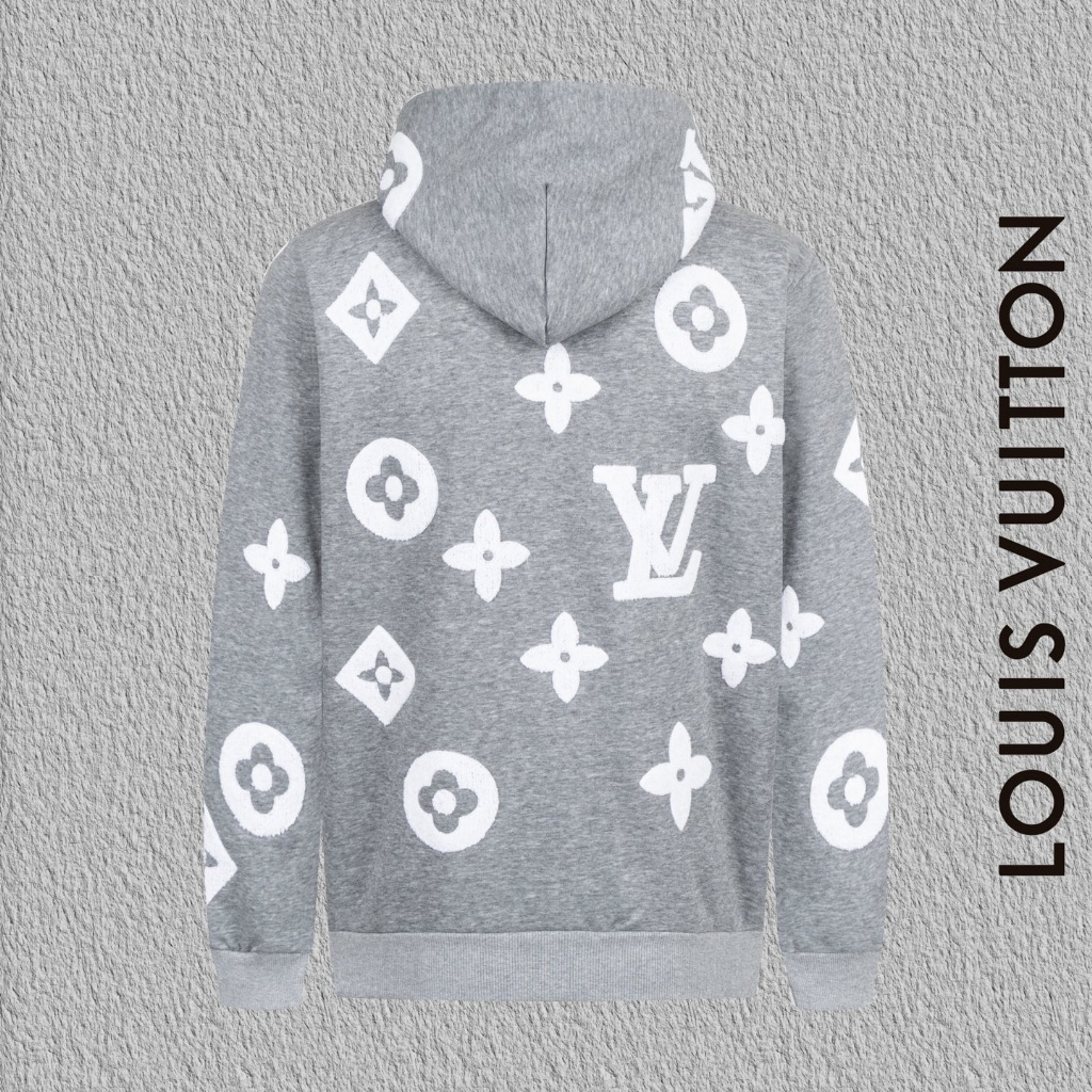 LOUIS VUITTON パーカー 2025 秋冬 新作 ルイ・ヴィトン ジップアップ フーディー