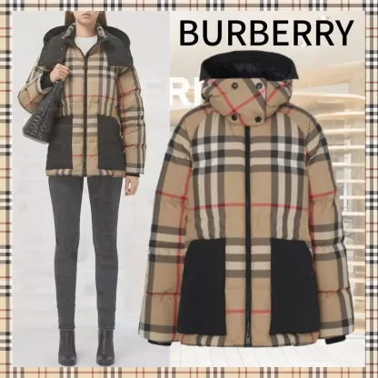 Burberry バーバリー ヴィンテージチェック パデッドジャケット ダウンジャケット