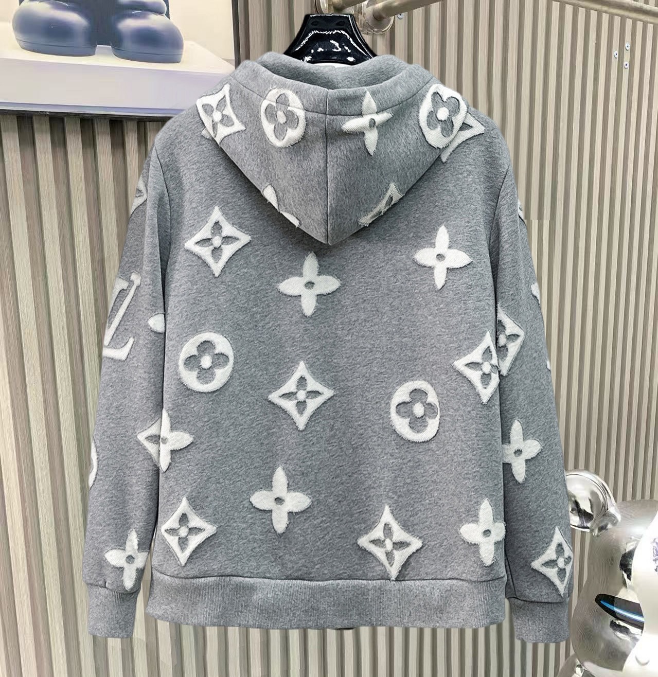 LOUIS VUITTON パーカー 2025 秋冬 新作 ルイ・ヴィトン ジップアップ フーディー