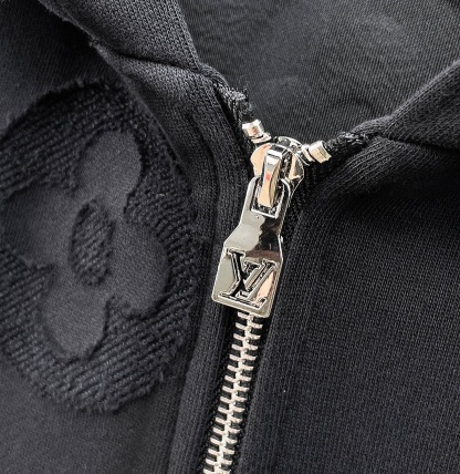 LOUIS VUITTON パーカー 2025 秋冬 新作 ルイ・ヴィトン ジップアップ フーディー