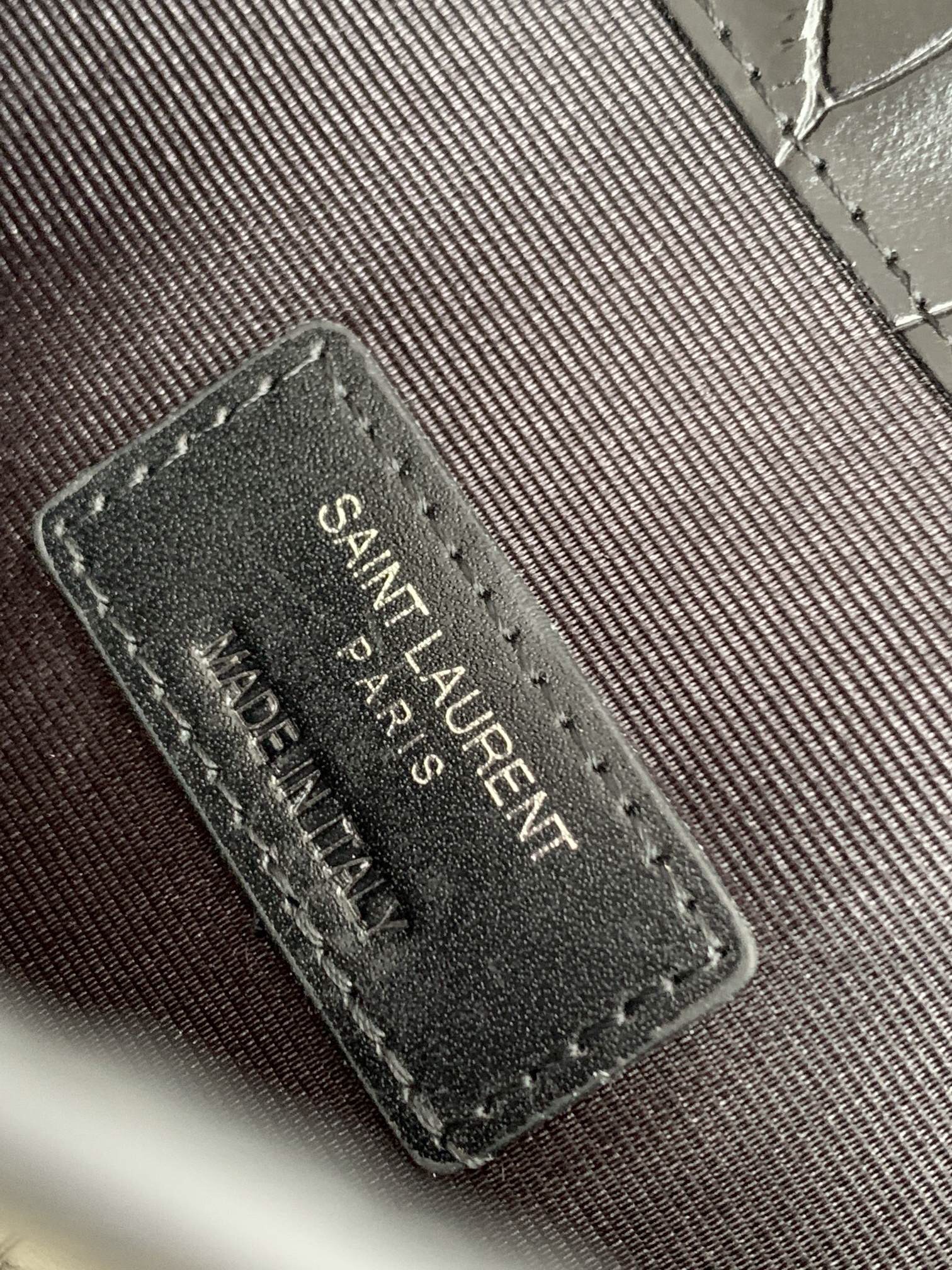 【YSL】イヴ・サン・ローラン クラッチバッグ 27x16x2cm