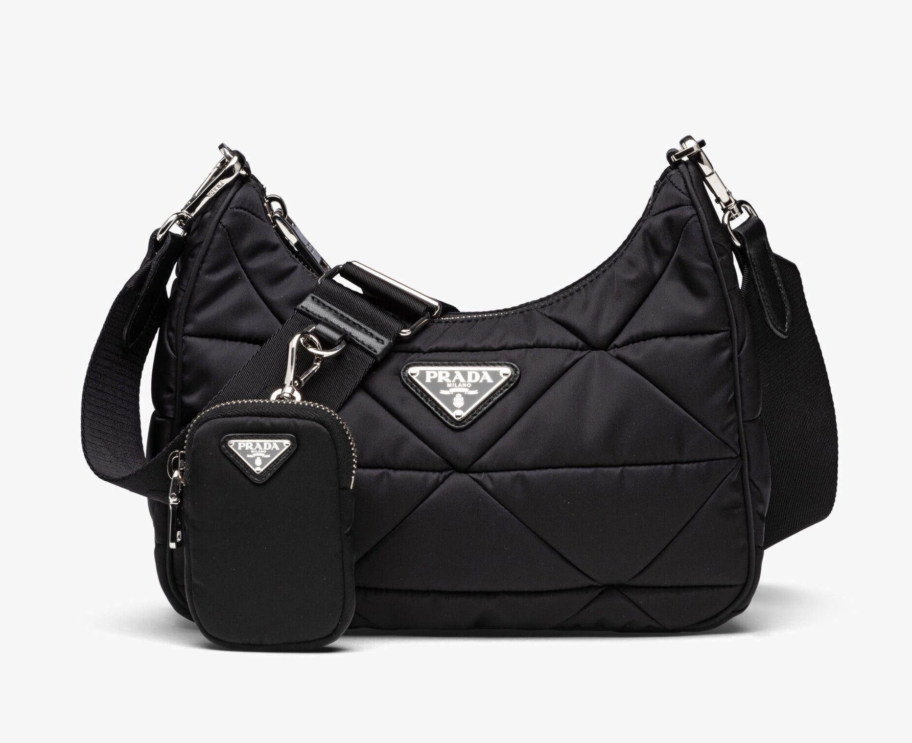 ☆PRADA プラダ パデッドナイロン ショルダーバッグ