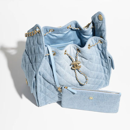 【大注目アイテム】CHANEL デニム ミディアム フラップバッグ 25