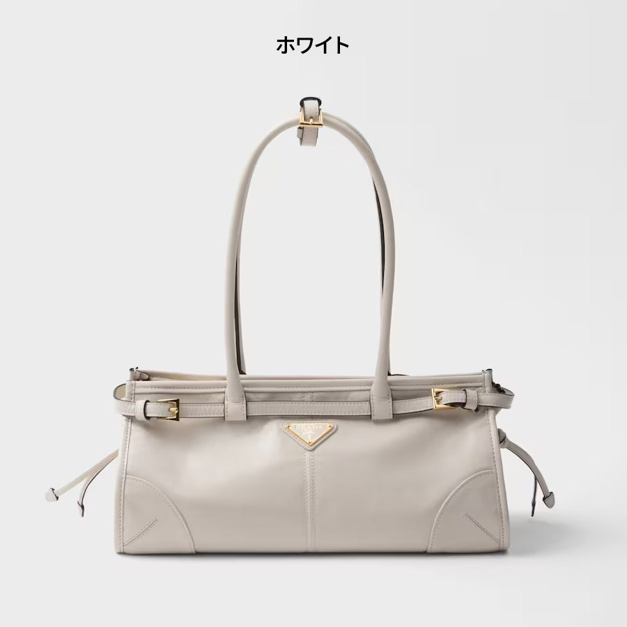 国内直営すぐ届く【PRADA】ボニー ミディアムレザーハンドバッグ