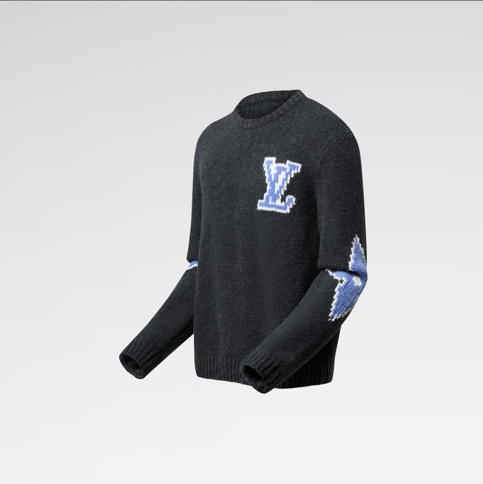 *お洒落【Louis Vuitton】チャンキーウールブレンドプルオーバー