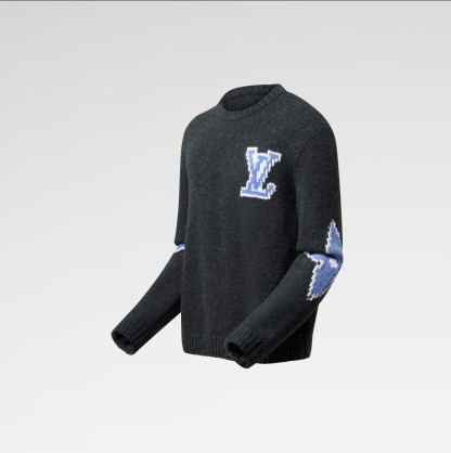 *お洒落【Louis Vuitton】チャンキーウールブレンドプルオーバー