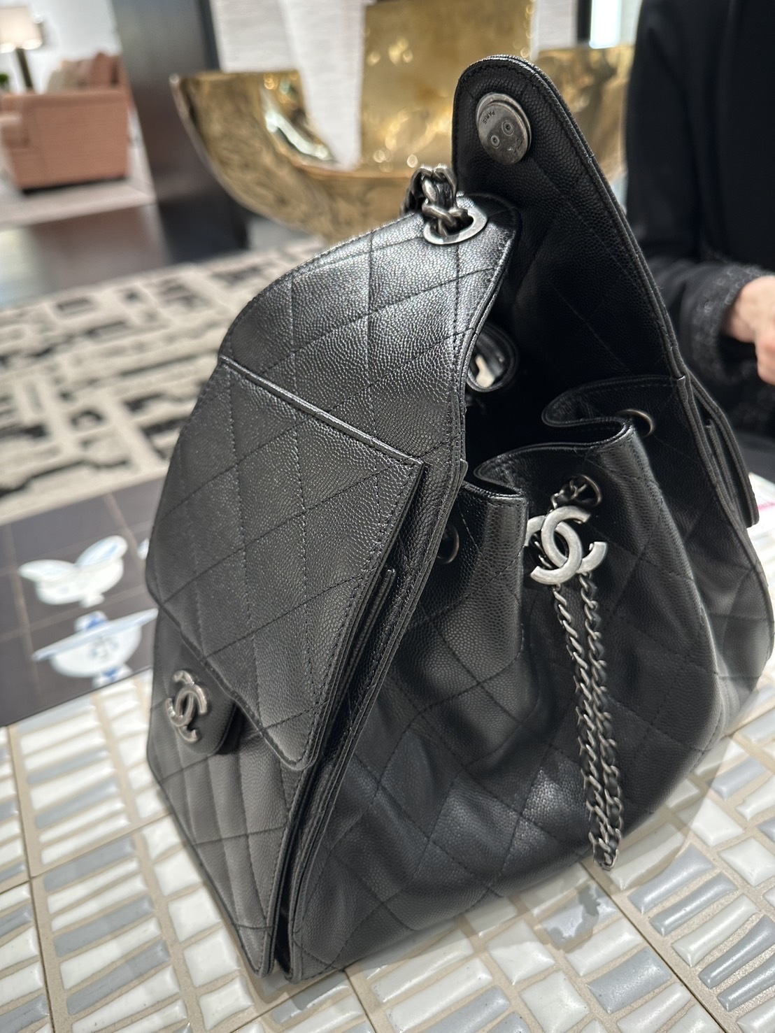 入手困難◆希少【CHANEL】CHANEL25 シルバー金具 スモールバッグ