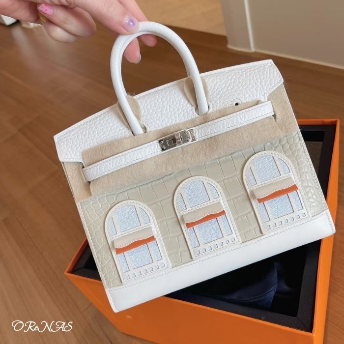 【ブティックの雪景色】HERMES バーキン20 セリエ フォーブル