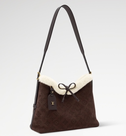 【ふんわり感が可愛い♪】Louis Vuitton★キャリーオール PM