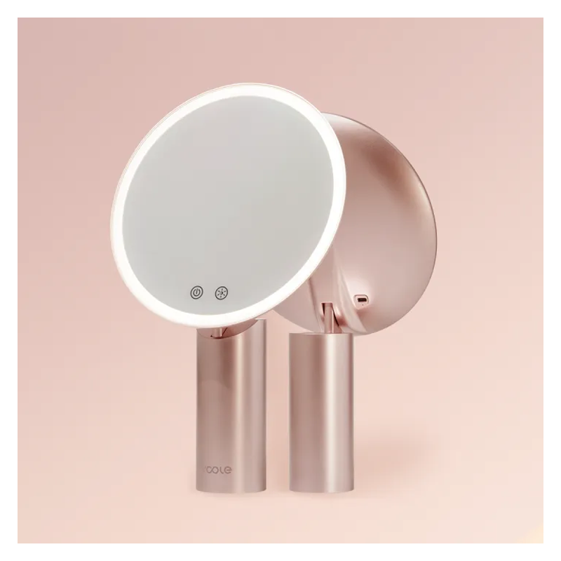 ✨ ส่องแสงสว่างให้ชีวิต! 🌟 💖 กระจกหมุน HD สุดปัง! 💄 🌈 สวยทุกมุมมอง ไม่พลาดทุกการแต่ง! 💁‍♀️ 💡 พร้อมไฟ LED สว่างชัด ทำให้คุณสวยเป๊ะ