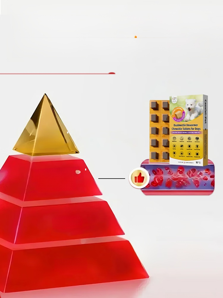 🐶✨ สวัสดีเพื่อนๆ! เคยเห็น "ขนมเคี้ยวสำหรับกำจัดพยาธิในสัตว์เลี้ยง" ไหม? 🐾🍖 🌟🐕 ไม่ต้องห่วงเรื่องพยาธิอีกต่อไป! แค่เคี้ยวๆ ก็เอาอยู่! 😋