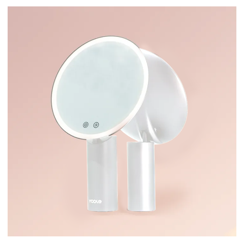 ✨ ส่องแสงสว่างให้ชีวิต! 🌟 💖 กระจกหมุน HD สุดปัง! 💄 🌈 สวยทุกมุมมอง ไม่พลาดทุกการแต่ง! 💁‍♀️ 💡 พร้อมไฟ LED สว่างชัด ทำให้คุณสวยเป๊ะ