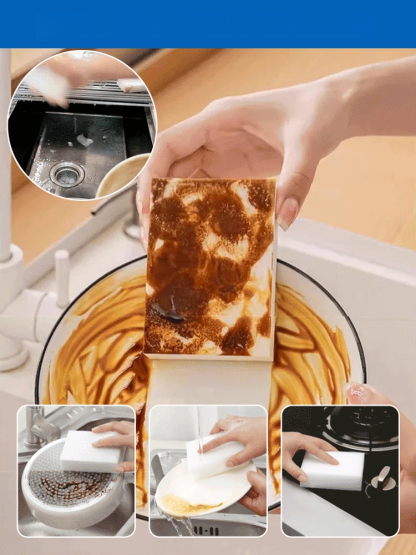 【ของใช้จำเป็นสำหรับครอบครัว】✅ ไม่ต้องใช้น้ำยาทำความสะอาดที่มีสารเคมี เพียงเช็ดเบาๆ คราบก็จะหายไปทันที