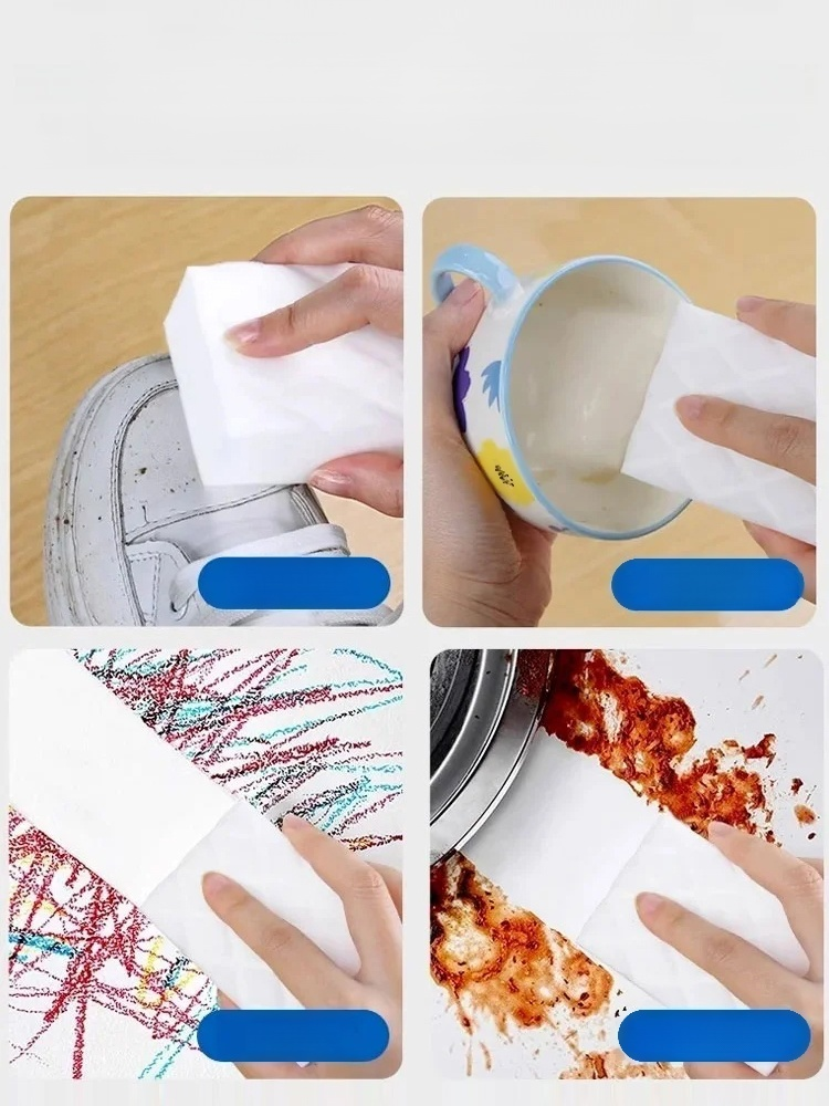 【ของใช้จำเป็นสำหรับครอบครัว】✅ ไม่ต้องใช้น้ำยาทำความสะอาดที่มีสารเคมี เพียงเช็ดเบาๆ คราบก็จะหายไปทันที