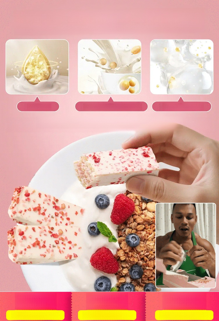 ✨ “โปรตีนบาร์ข้าวโอ๊ตลดน้ำหนัก รสชาติอร่อย” ✅ อิ่มท้องได้นาน ไม่หิวระหว่างวัน ✅ โปรตีนสูง ช่วยเสริมสร้างกล้