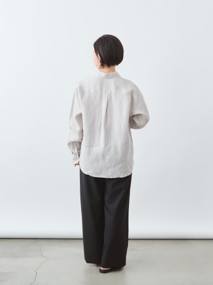 プレミアムフレンチリネンシャツ