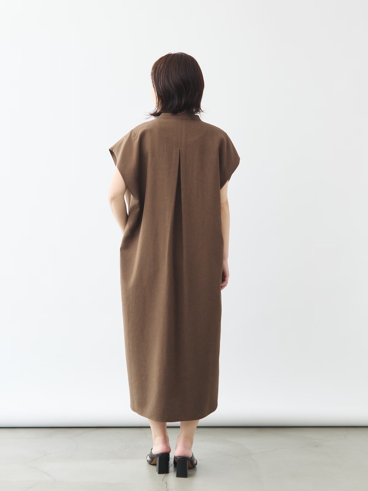 リネンライクワンピース