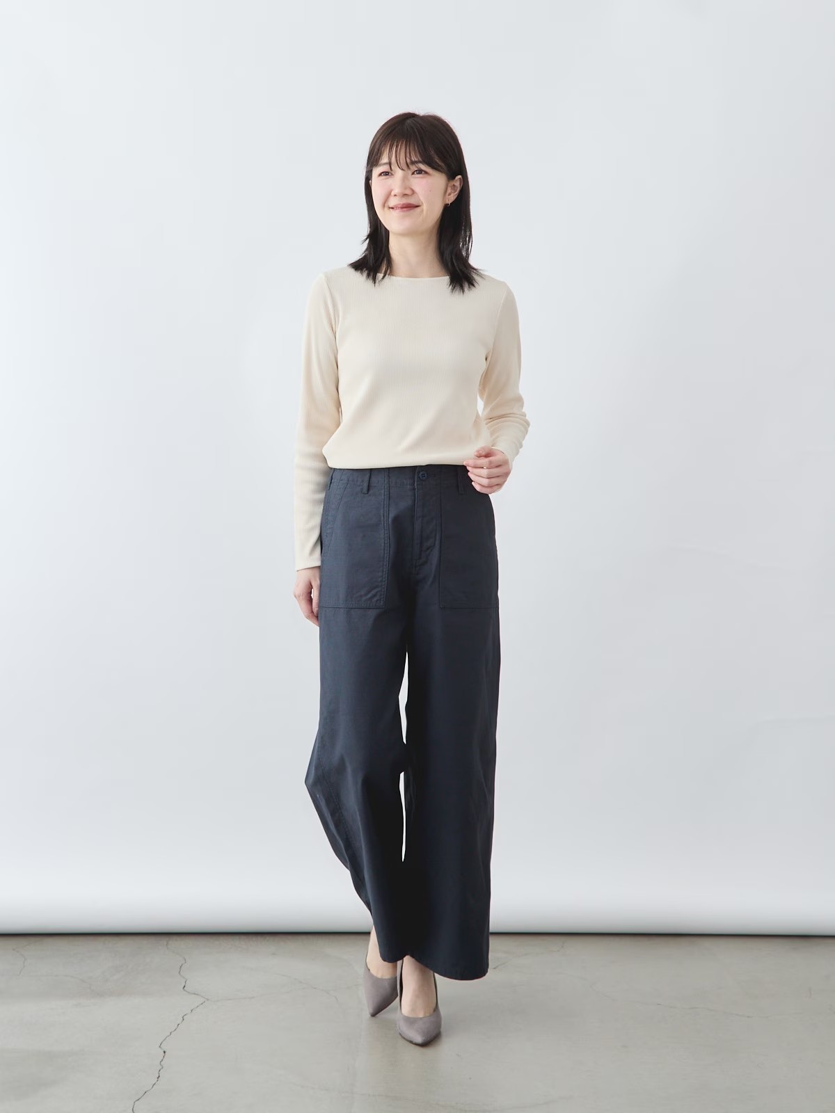 ワイドベイカーパンツ