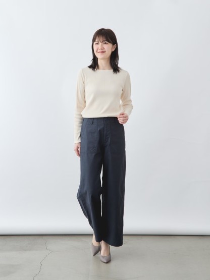 ワイドベイカーパンツ