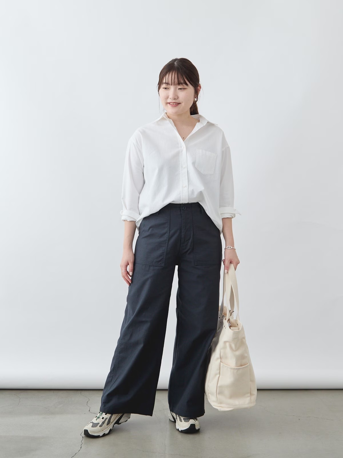 ワイドベイカーパンツ